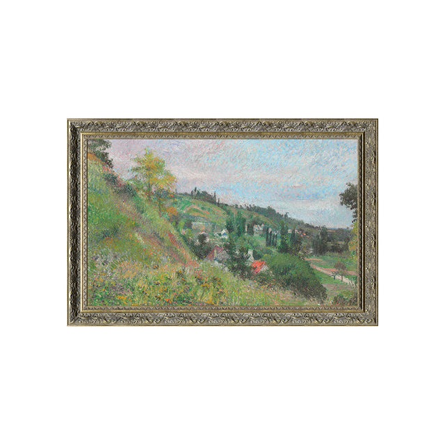 "The Hills at Le Chou, Pontoise" By Camille Pissarro