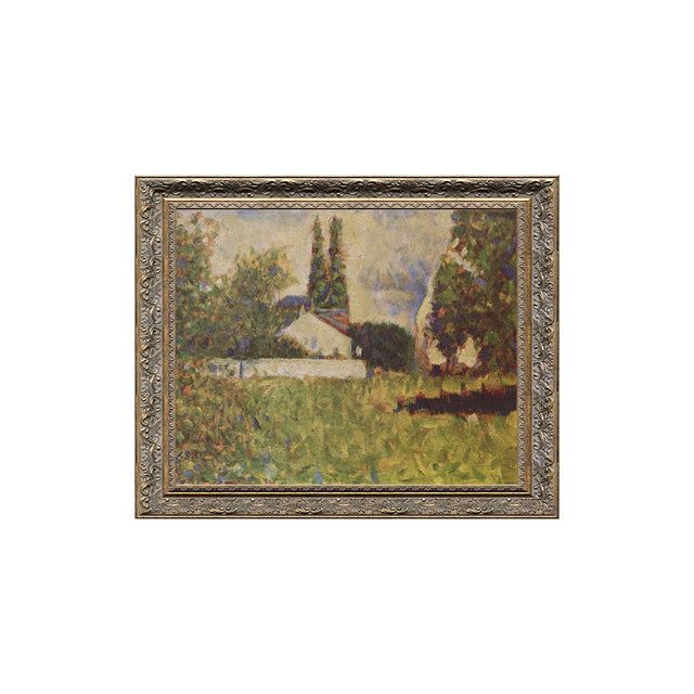 The House Between The Trees By Georges Seurat