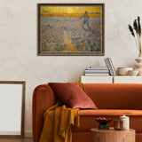 Vincent Van Gogh’s The Sower - A Radiant Masterpiece Of Hope And Nature Canvas Wall Art