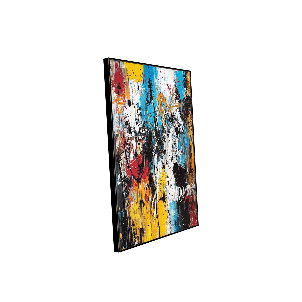 Bold Expression Canvas Wall Art - Ignite Your Space With Vibrant Energy