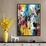 Bold Expression Canvas Wall Art - Ignite Your Space With Vibrant Energy