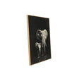 Majestic Elephants in Black and White -Canvas Wall Art