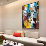 Bold Expression Canvas Wall Art - Ignite Your Space With Vibrant Energy