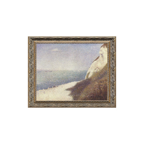 Beach At Bas-Butin, Honfleur By Georges Seurat