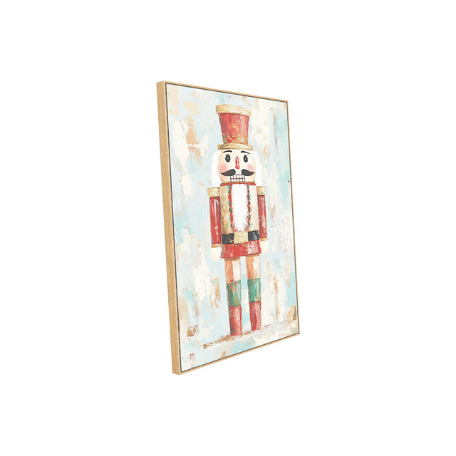 Nutcracker Canvas Wall Art - A Festive Touch for Your Home