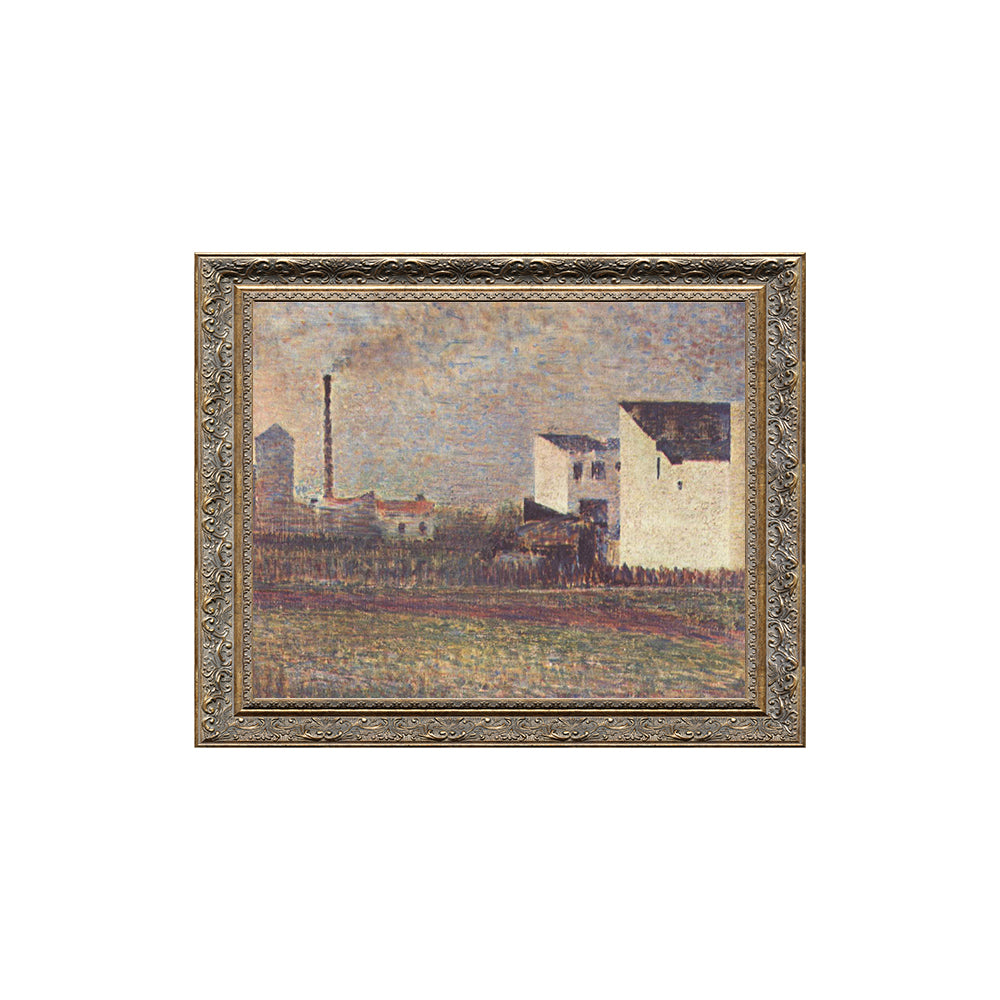 The Cement Factory, Clichy By Georges Seurat