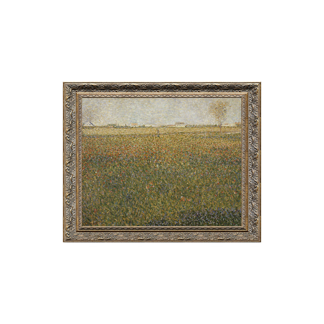 Poppy Field By Georges Seurat