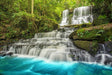 Tranquil Cascade Retreat Canvas Wall Art