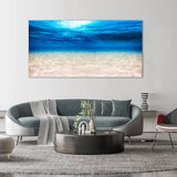 Underwater Ocean Serenity Canvas Wall Art