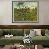 Vincent Van Gogh’s Vibrant Landscape - Nature’s Symphony In Art Canvas Wall Art