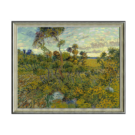 Vincent Van Gogh’s Vibrant Landscape - Nature’s Symphony In Art Canvas Wall Art