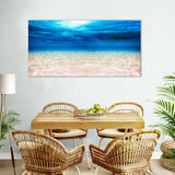 Underwater Ocean Serenity Canvas Wall Art