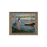 "The Seine at Argenteuil" By Édouard Manet