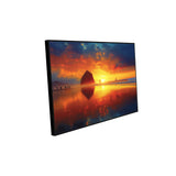 Stunning Sunset at the Beach Canvas Wall Art