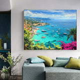 Mediterranean Paradise Canvas Wall Art