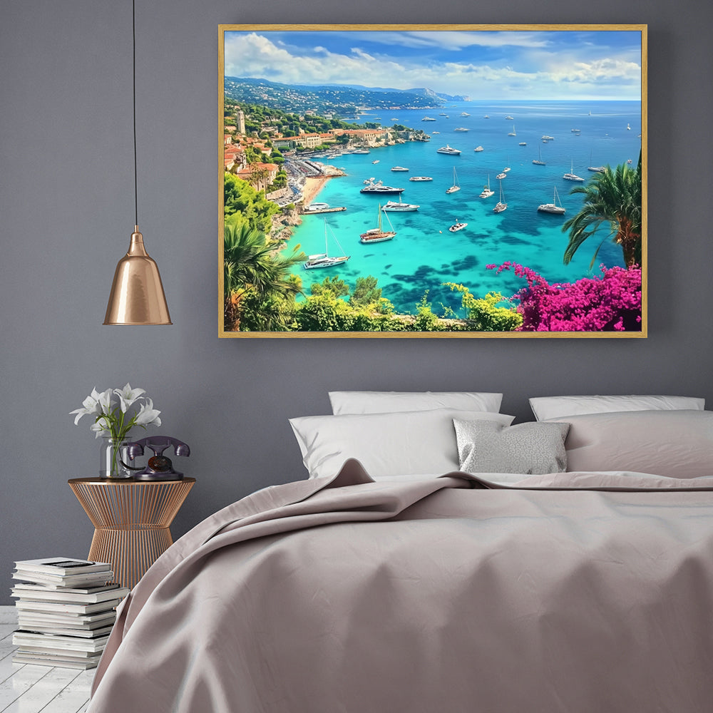 Mediterranean Paradise Canvas Wall Art