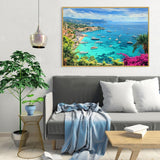 Mediterranean Paradise Canvas Wall Art