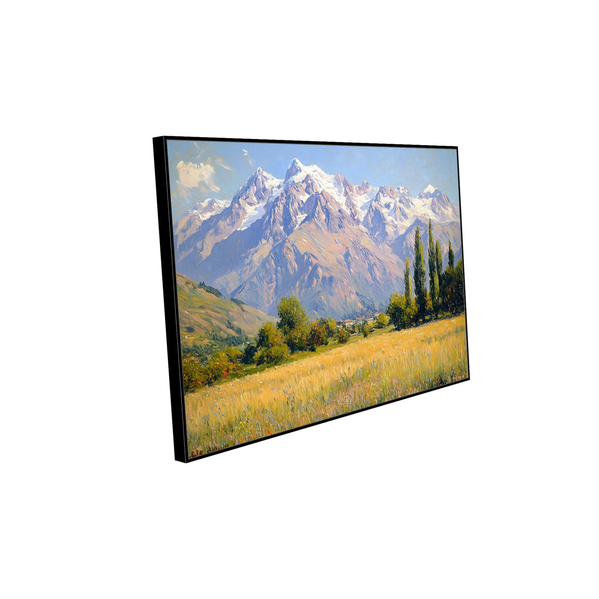 Majestic Mountain Landscape Canvas Wall Art