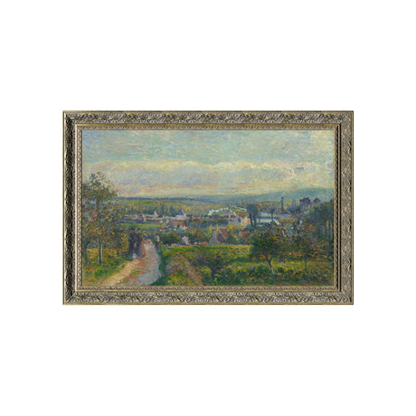 View Of Saint-Ouen-l'Aumône By Camille Pissarro