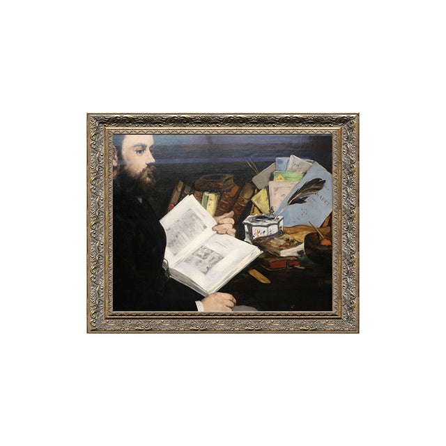 "Portrait of Émile Zola" By Édouard Manet