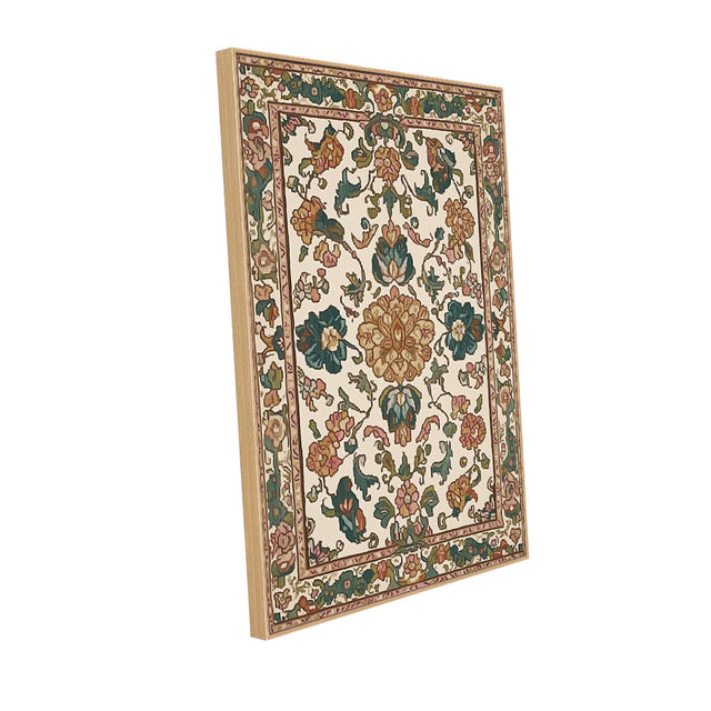 Bohemian Persian Floral Canvas Wall Art