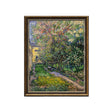 Vincent Van Gogh’s Enchanting Garden Path - A Stroll Through Artistic Serenity Canvas Wall Art