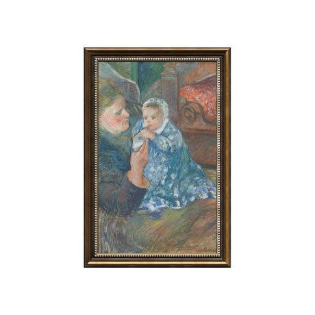 Julie Vellay And Her Son Ludovic-Rudolphe By Camille Pissarro