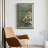The Gardener - Old Peasant With Cabbage By Camille Pissarro