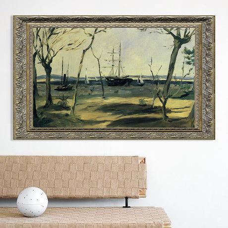 "Seascape at Arcachon" By Édouard Manet