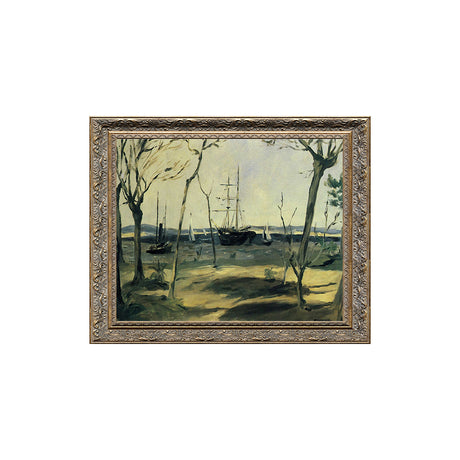 "Seascape at Arcachon" By Édouard Manet