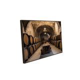"Rustic Winery Cellar"  – A Taste Of Tradition And Elegance -Canvas Wall Art
