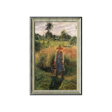 The Gardener, Afternoon Sun, Eragny By Camille Pissarro