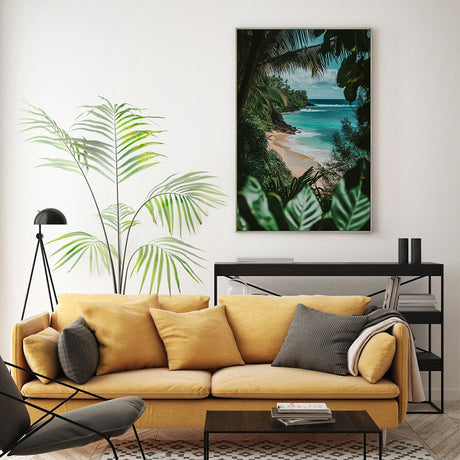 Tropical Paradise Canvas Wall Art