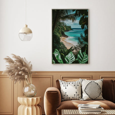 Tropical Paradise Canvas Wall Art