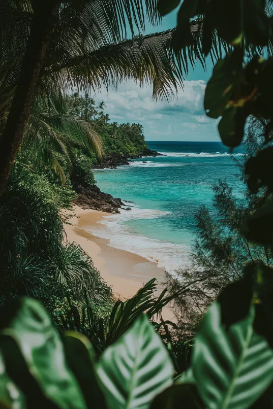 Tropical Paradise Canvas Wall Art