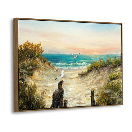 Seaside Serenity Canvas Wall Art