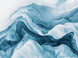 Ocean Waves In Shades Of Blue-Canvas Wall Art