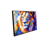 Vivid Lion Canvas Wall Art