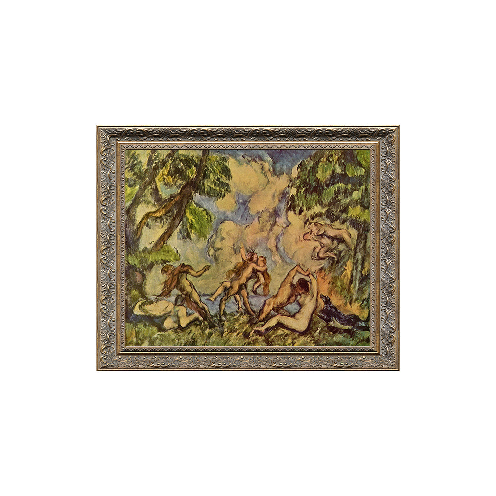 The Battle Of Love By Paul Cézanne