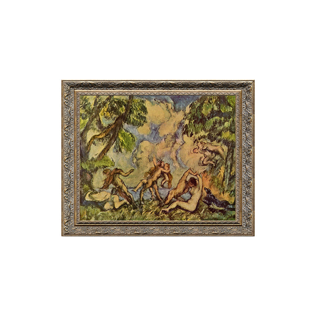 The Battle Of Love By Paul Cézanne