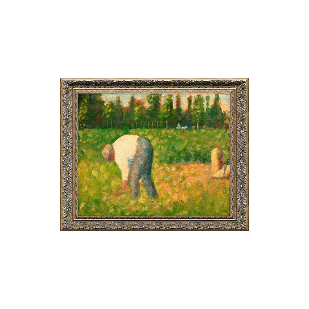 The Potato Harvest By Georges Seurat