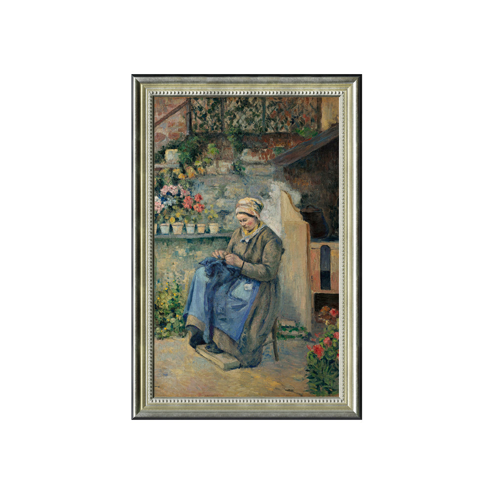 La Mère Jolly By Camille Pissarro