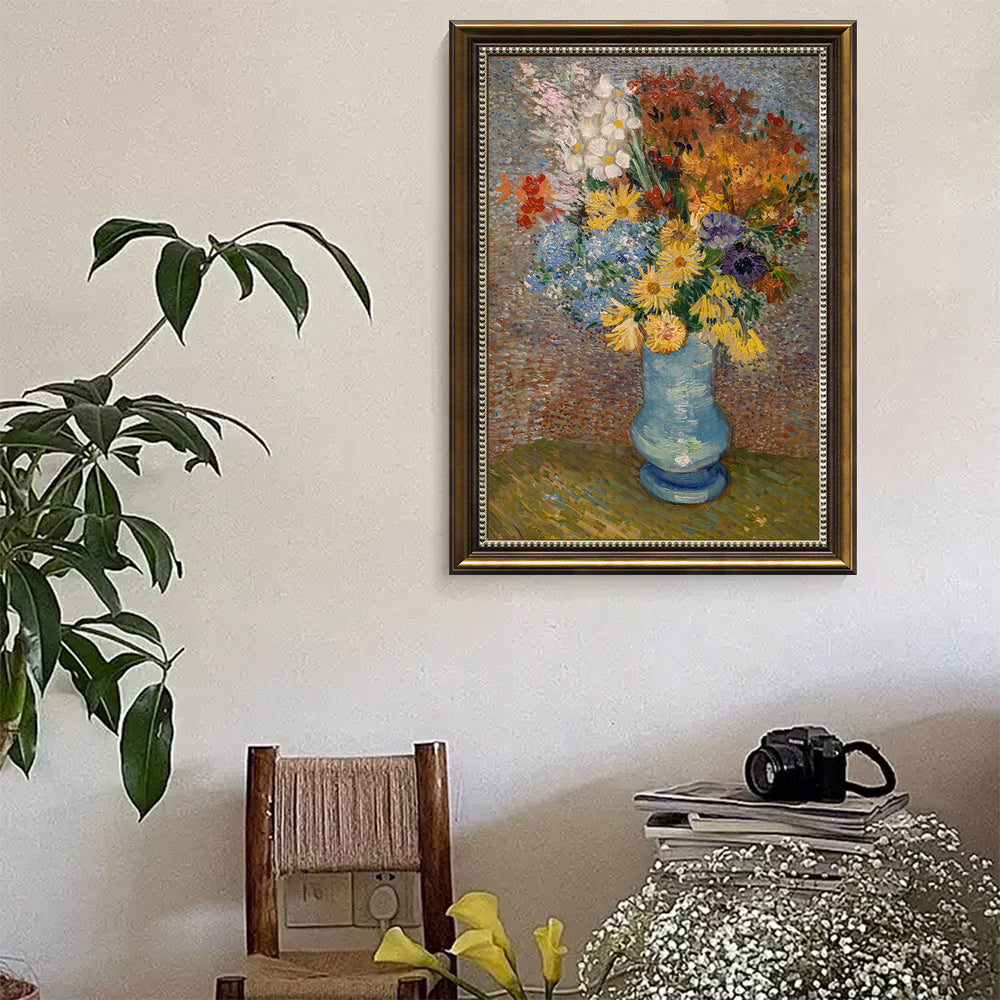 Vincent Van Gogh-Style Floral Wall Art