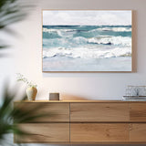 Ocean Bliss - Serene Waves Canvas Wall Art