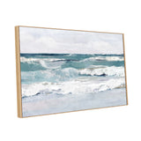 Ocean Bliss - Serene Waves Canvas Wall Art