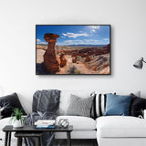 Majestic Desert Landscape Canvas Wall Art