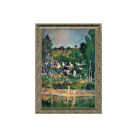 View Of Auvers By Paul Cézanne