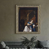 The Allegory Of Faith By Johannes Vermeer