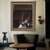 The Allegory Of Faith By Johannes Vermeer