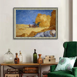 Vincent Van Gogh-Inspired Haystack Canvas Wall Art